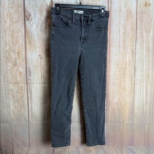 💵Madewell The Perfect Vintage Jean Faded Black/Gray Size 26P